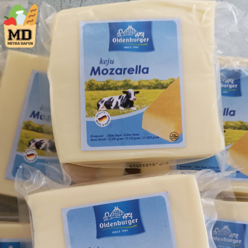 

Keju Mozzarella oldenburger original 250gr