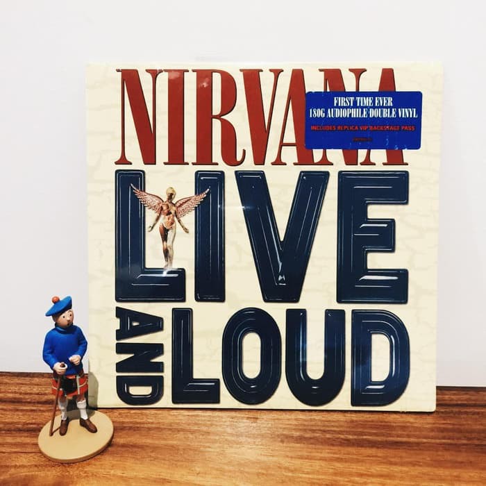 Piringan Hitam / Vinyl / LP Nirvana - Live And Loud