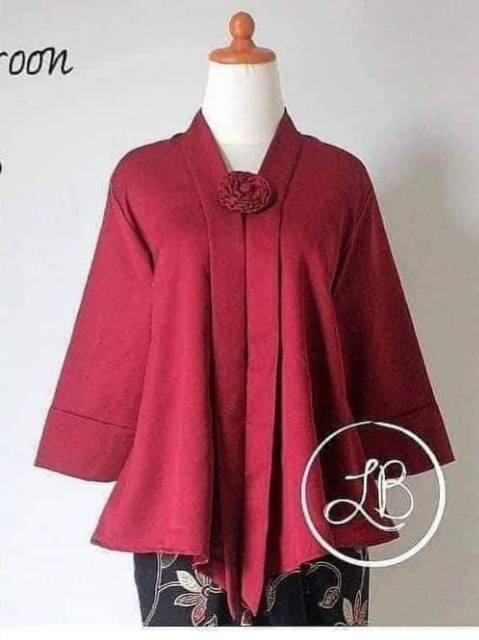 ATASAN KEBAYA/ KUTUBARU /KUTUBARU  FLOY ATASAN KUTUBARU / KEBAYA MODERN / KEBAYA TERBARU / KEBAYA-1