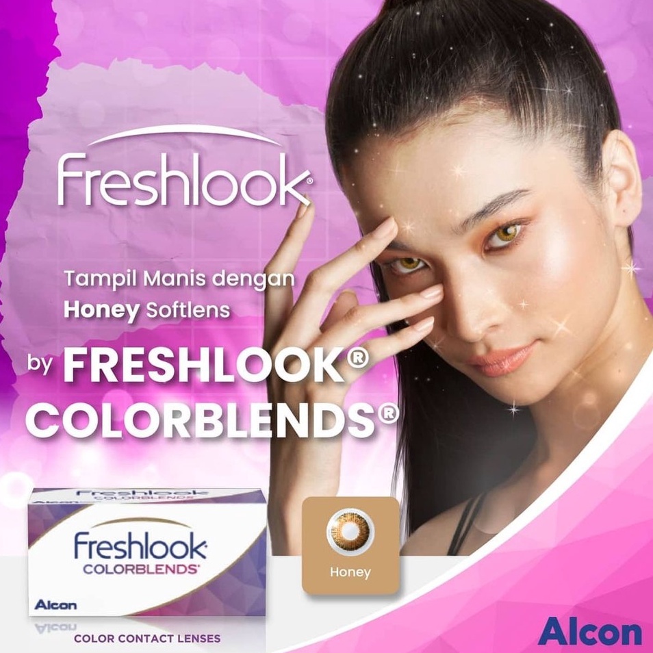 Freshlook Color Blends Softlens Warna Monthly