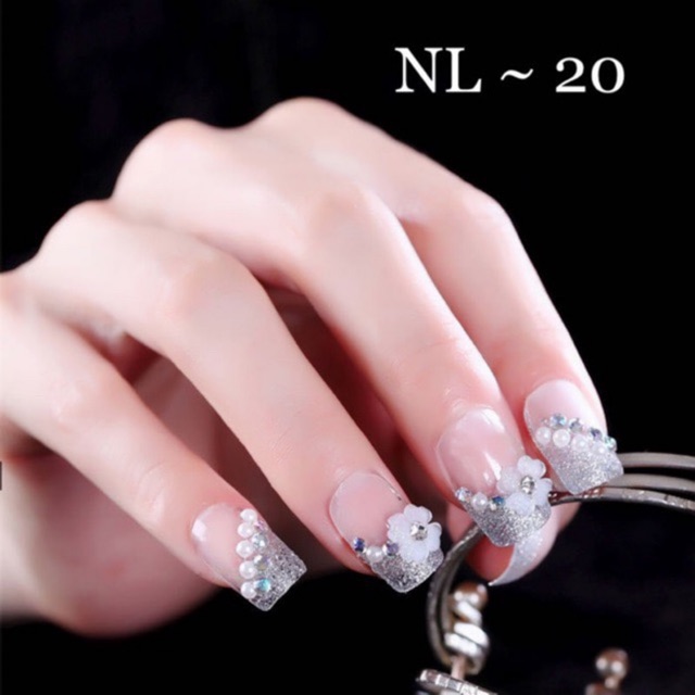 BSM.Medan Kuku palsu 3D / wedding fake nails