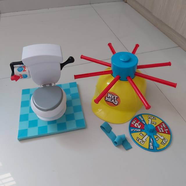 TAKE ALL Mainan Bekas Prank Toy Toys Wet Head Challenge dan Toilet Trouble Games 100%