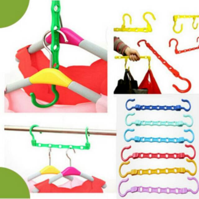 COLORFULL WONDER HANGER GANTUNGAN BAJU