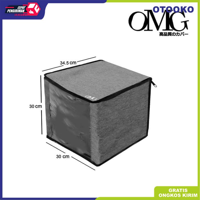 Storage Box Organizer Tempat Penyimpanan Pakaian Bed Cover Sprei OMG78