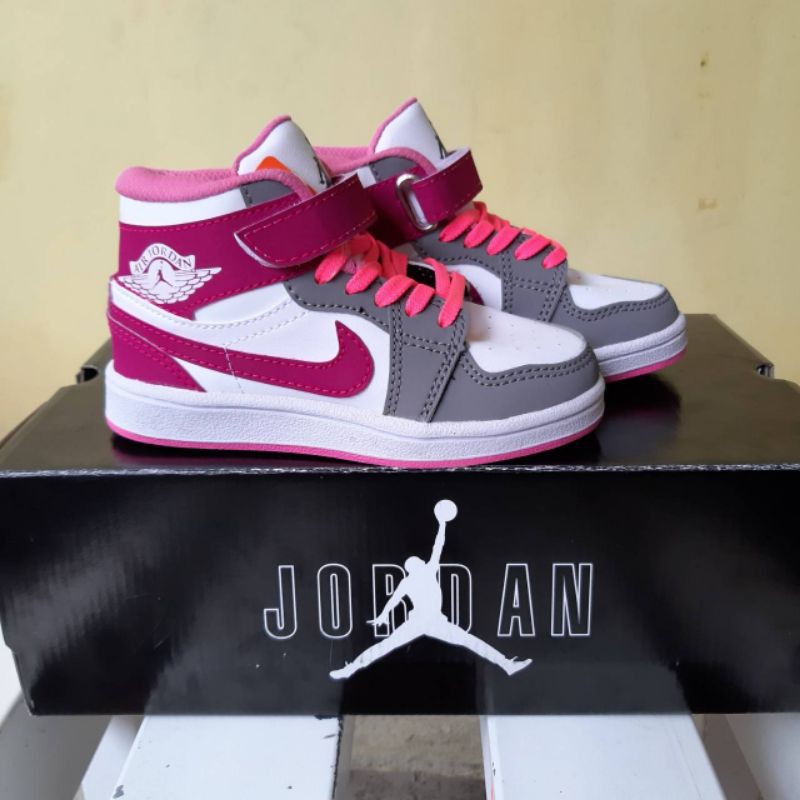 Sepatu Nike Jordan Anak Perempuan Grade Original Sepatu Sneakers Anak Nike Air Jordan Wanita Cewek