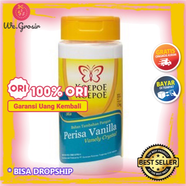 Bubuk Vanila Essence Koepoe Vanilli Perisa Koepoekoepoe Vanilla Essen Panili Vanili Paneli 134g