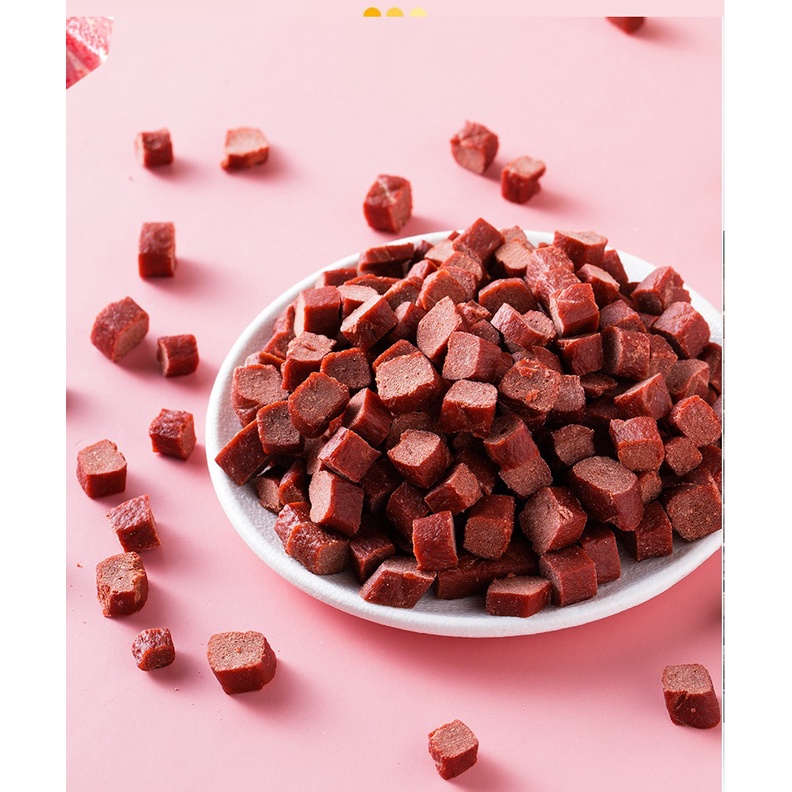 PH.Medan 500gr Beef Snack Cemilan Anjing, Dog Treats,Dog Snack.