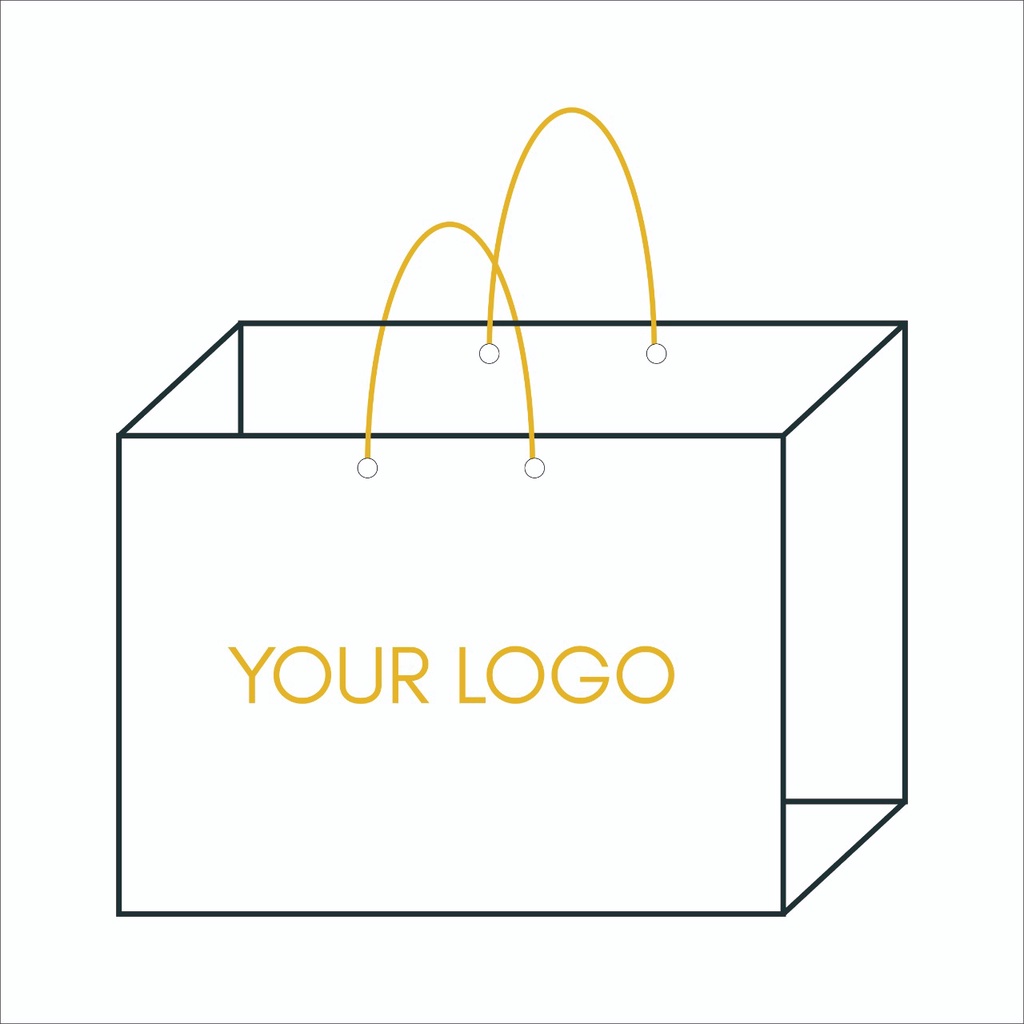 PAPERBAG PUTIH SABLON CUSTOMSIZE / PAPERBAG BUTIK / PAPERBAG WEDDING / PAPERBAG DISTRO PAPERBAG FASH