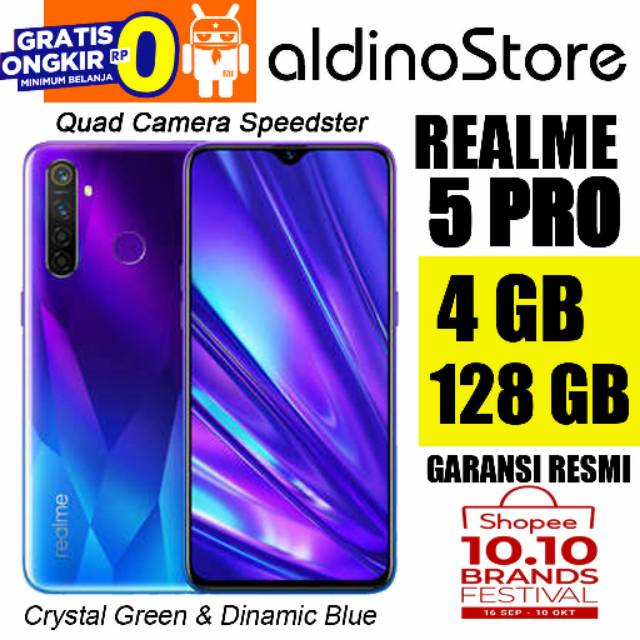 REALME 5 PRO RAM 4GB 128GB GARANSI RESMI