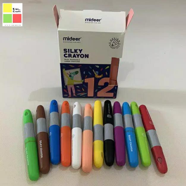 

MIDEER SILKY CRAYON 12 - CRAYON