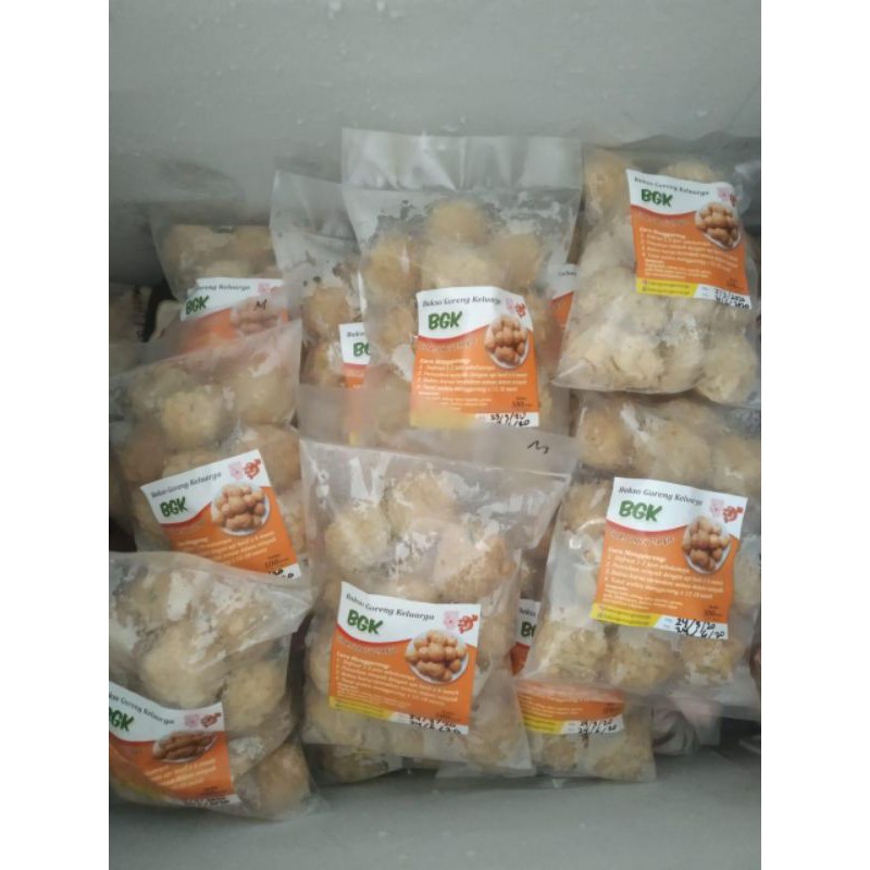 

Homemade bakso goreng Frozen