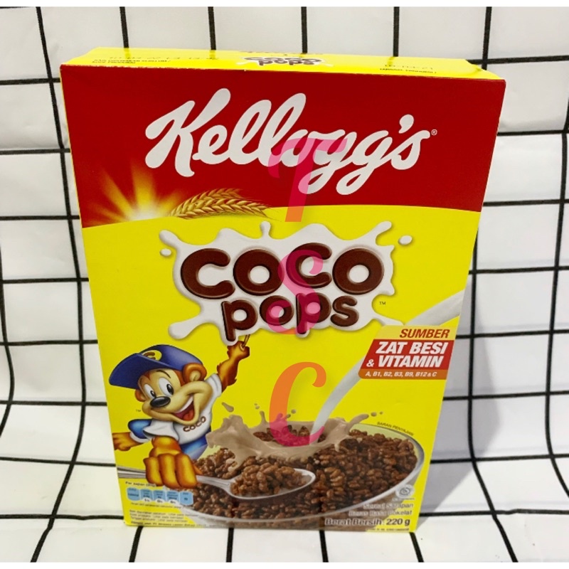 

Sereal Kelloggs Coco Pops 220gr Cereal Kellog's Coco Pops Kelog Coco Pop Cereal Kellogg's Coco Pop