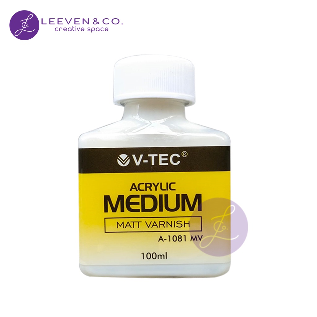 

V-TEC ACRYLIC MEDIUM MATT VARNISH A-1081 MV / 100ML