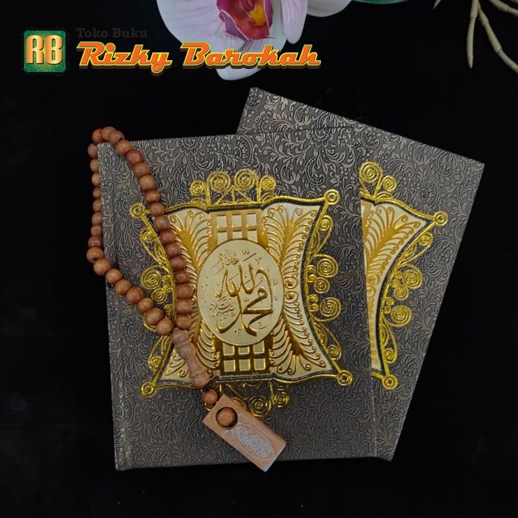 Paket Cetak Buku Yasin & Tahlil + Tasbih Cover RCP 17A isi 128 halaman buku yasin hardcover, yasin h
