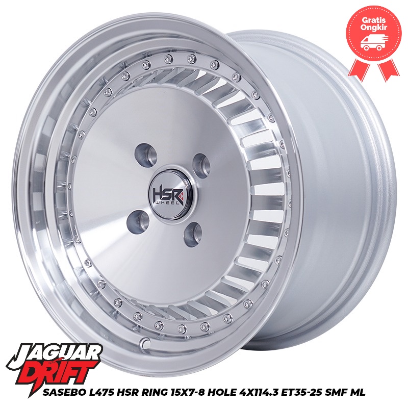 Jual Velg Mobil Hsr Ring Pelg Racing Hsr Type Sasebo R X H X Et Smf Ml