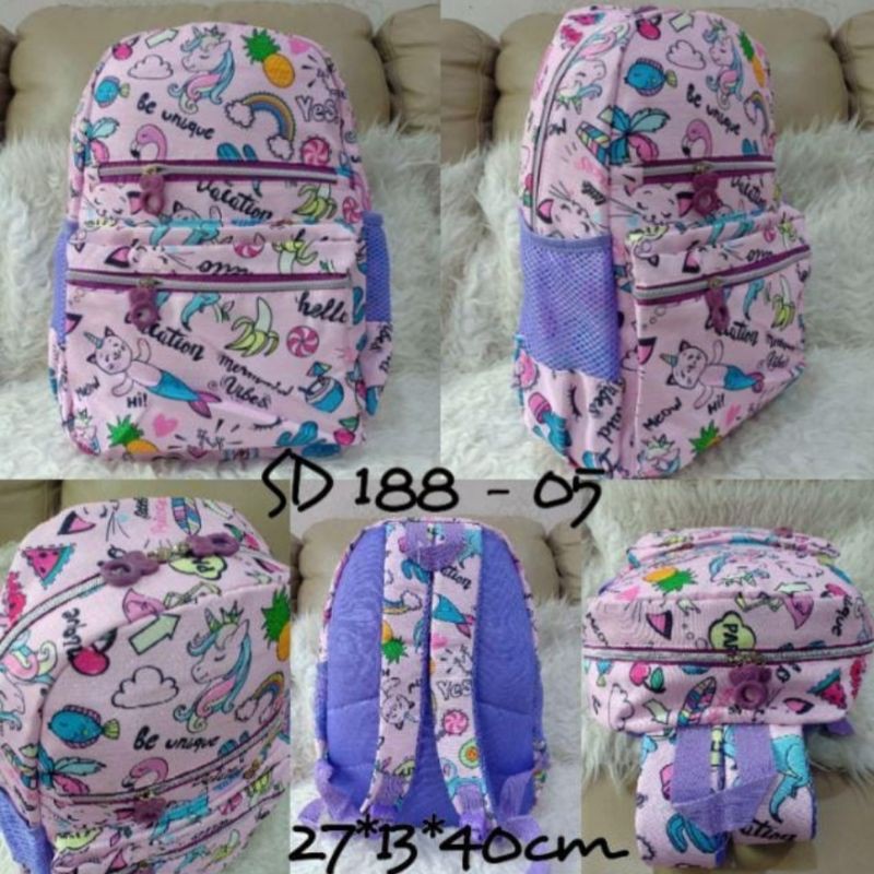 Ransel anak sekolah besar / Ransel parasut