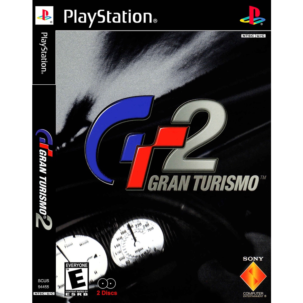 KASET CD GAME PS1: GRAN TURISMO 2 (2 DISC)