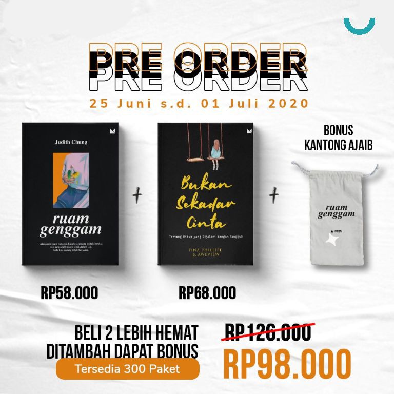 Novel Bukan Sekadar Cinta by Fina Phillipe & Ruang Genggam-1