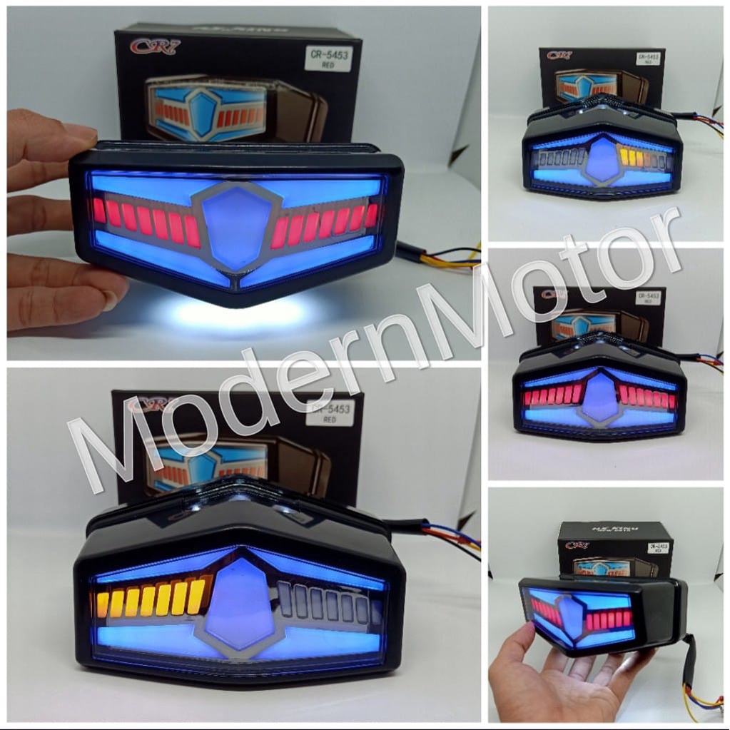 Lampu stop Rxk New - Stoplamp Rxk New 3in1 Senja Stop dan Sein sein