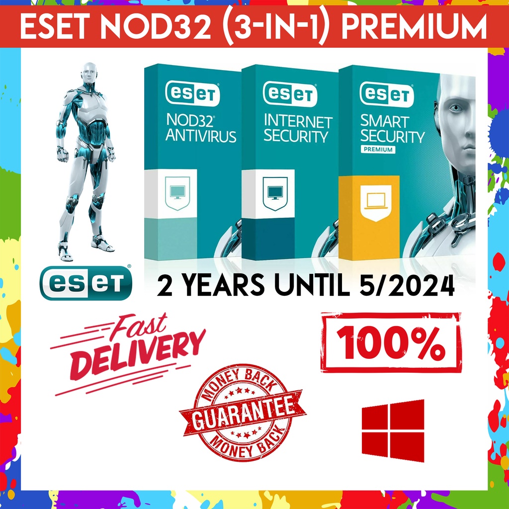 

ESET NOD32 Antvrs / Intrnt Scrty / Smrt Scrty Prmm v15.0.23.0 Fr Wndws