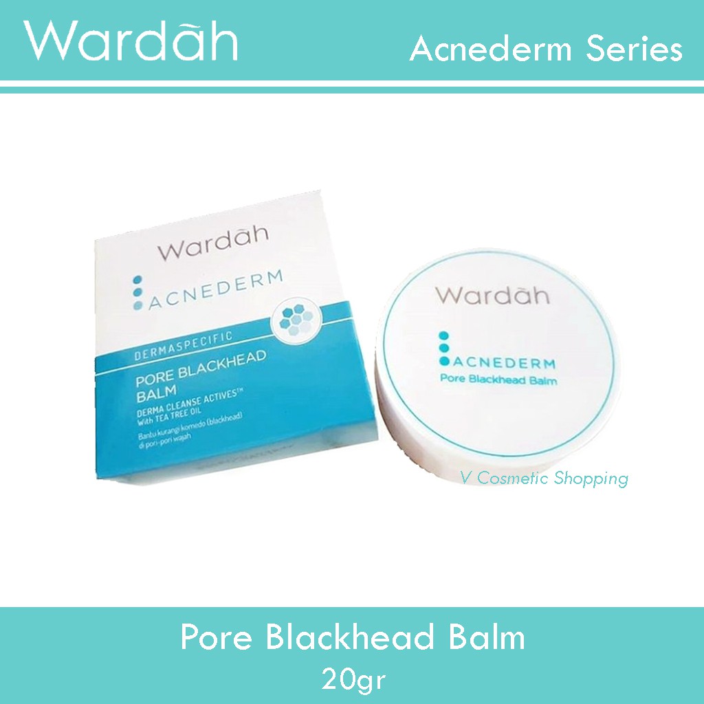 Wardah Acnederm Pore Blackhead Balm 20gr