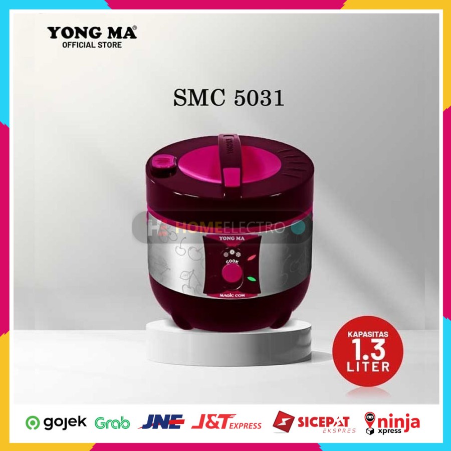 YONG MA SMALL RICE COOKER 1.3Lt SMC5031 SMC-5031