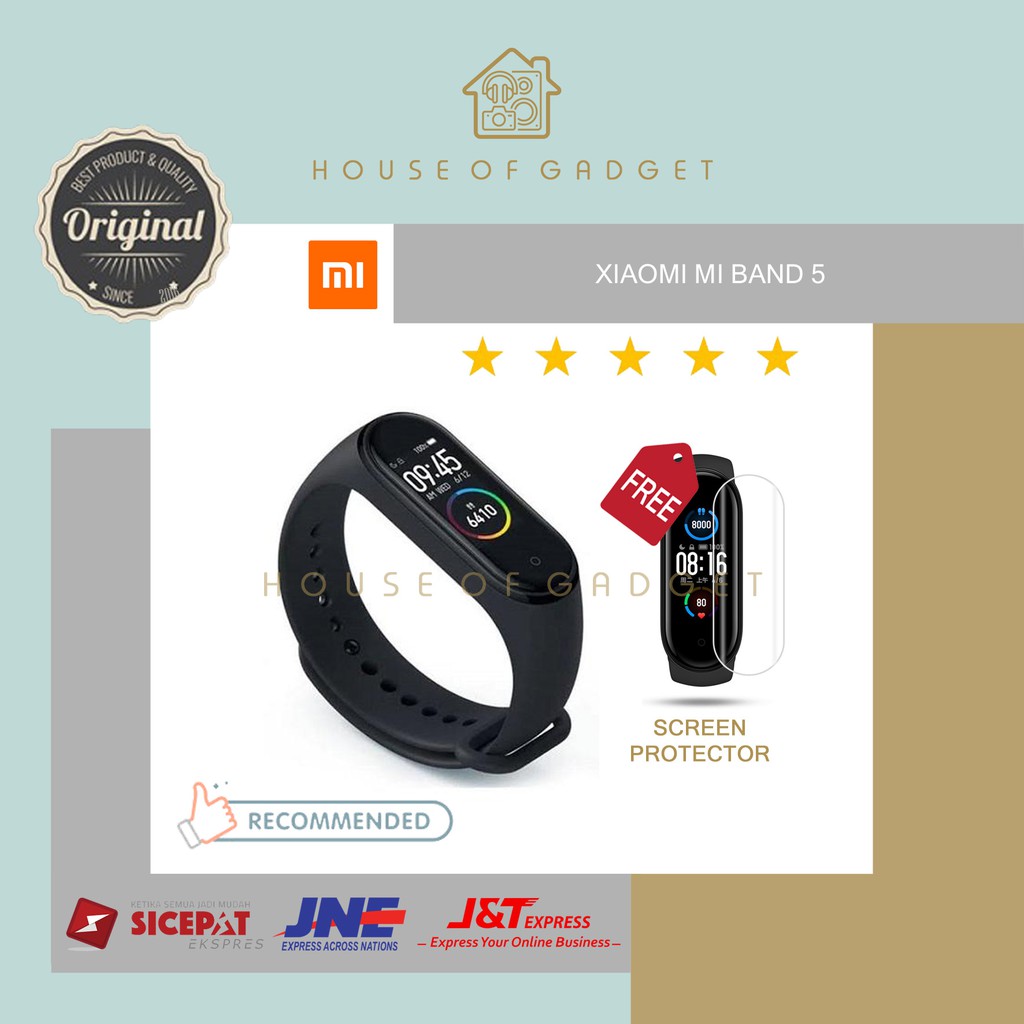 ORIGINAL Xiaomi Mi Band MiBand 5 AMOLED Smartwatch Global Ver Non NFC