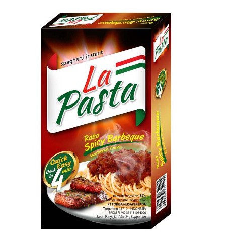 

La Pasta Spicy Barbeque 59 gr