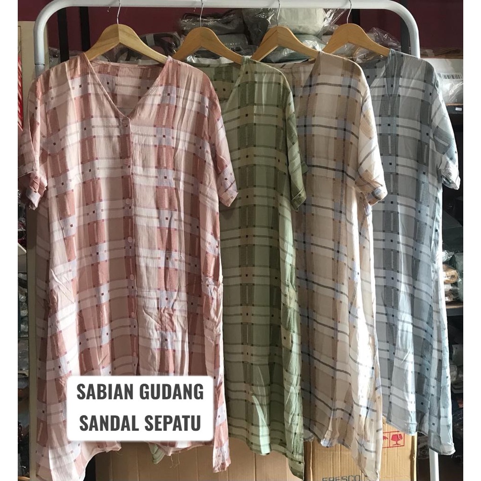 7.7 SALE dress lamoda wanita baju santai baju wanita baju rumah