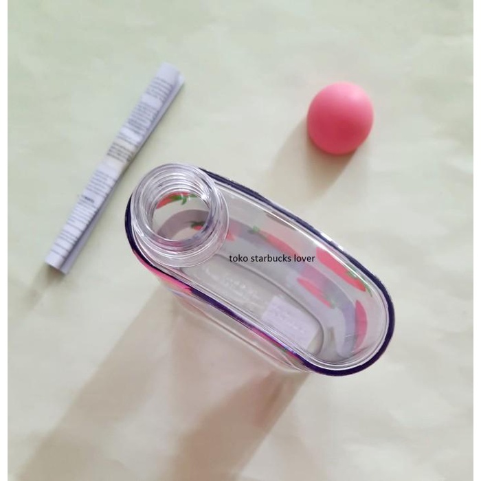 Starbucks Tumbler Water Bottle Plastic Kate Spade Strawberry