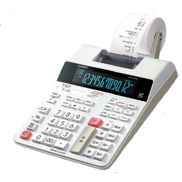 Calculator Casio Fr-2650 Rc - Print Kalkulator Struk/Printing Calculator