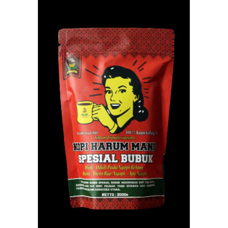 

KOPI HARUM MANIS SPESIAL BUBUK 200Gram