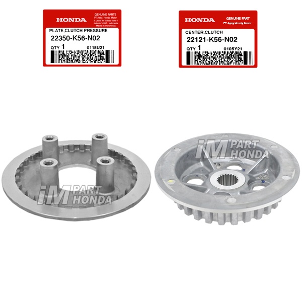 22121-K56-N02 22350-K56-N03 Rumah Kampas Kopling Sonic Supra CB CBR 150 LED GTR JKT