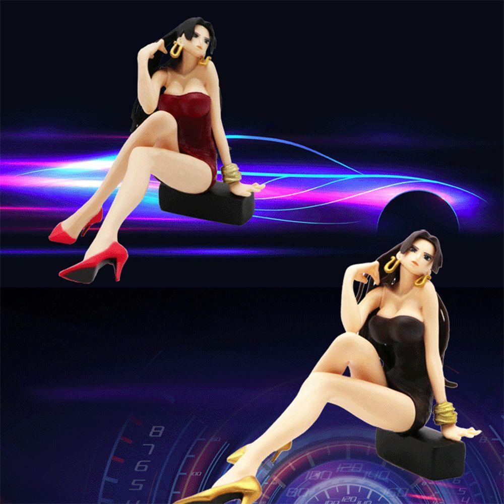 Lanfy Hancock Empress Ornamen Anime Dekorasi Rumah Auto Center Console PVC Boneka Dekorasi Interior Mobil Ornamen Mobil Mainan Model Gadis Cantik