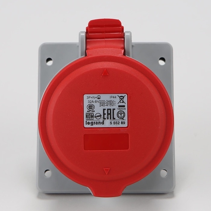 Jual Legrand Panel Mounting Sockets IP44 3P+N+E 16A (555189) Shopee Indonesia