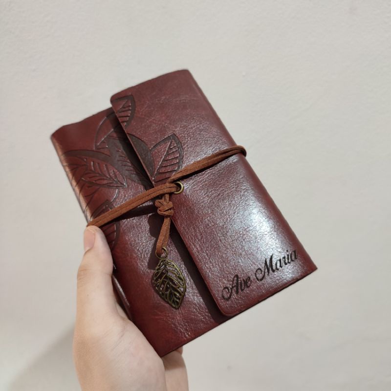 

Adn (KHUSUS GROSIR) Binder Daun/ compass Brown Coffee Custom Logo