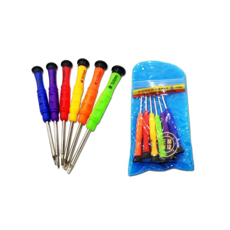obeng set / screwdriver set p-3001