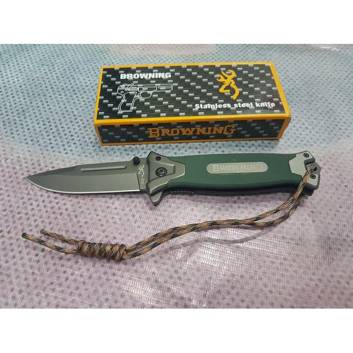 Pisau Lipat Survival Browning ck364