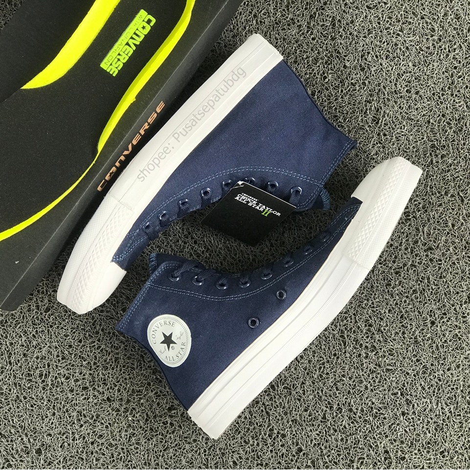 Converse Chuck Taylor All Star High Navy Lunarlon