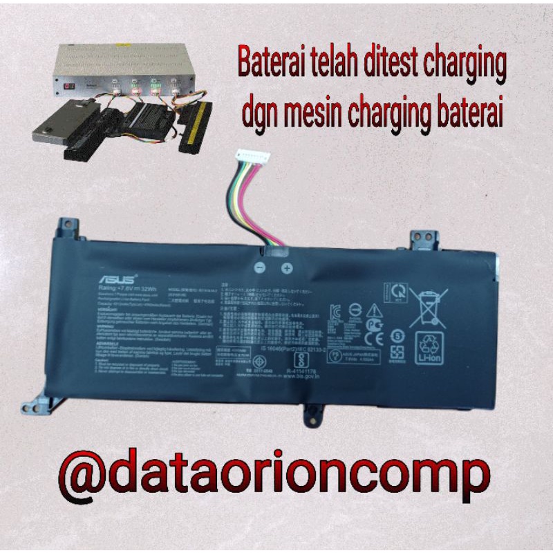 Baterai Battery Asus X412 X412DA X412F X412FA A412 A412FA X412FJ C21N1818 C21N1818-2