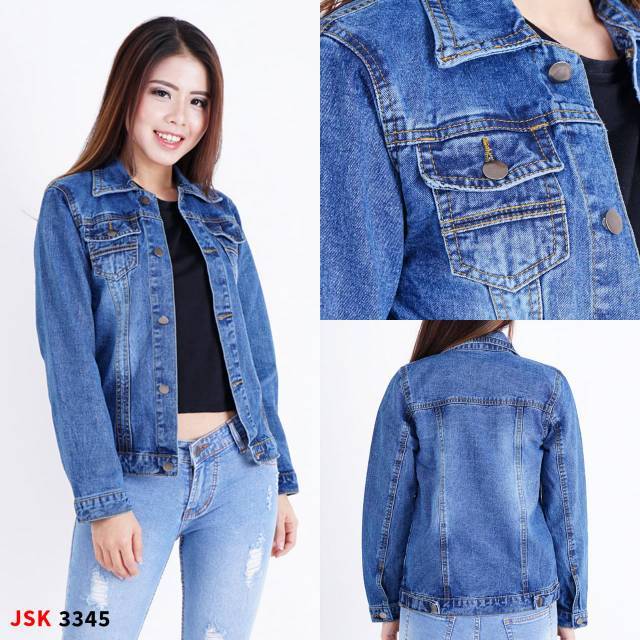 Jaket Jeans Wanita Denim JSK jeans