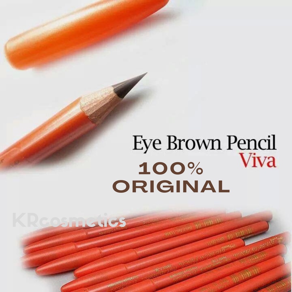 Viva queen eyebrow pencil Pensil Alis serut Original 100% 1,3 gr