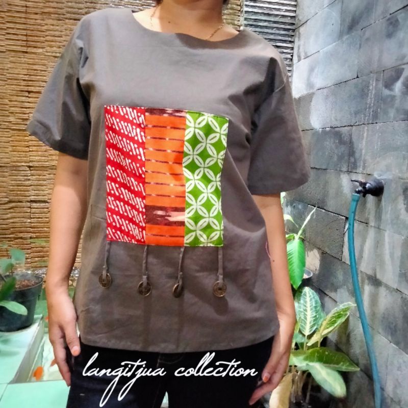 CITRA KOIN BLOUSE BATIK CASUAL KATUN STRETCH