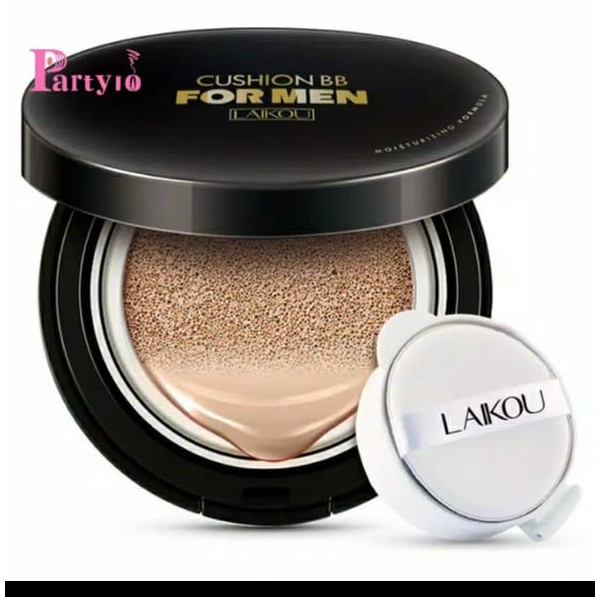 LAIKOU BB Cream Air Cushion untuk Melembabkan Memutihkan Wajah - NATUR
