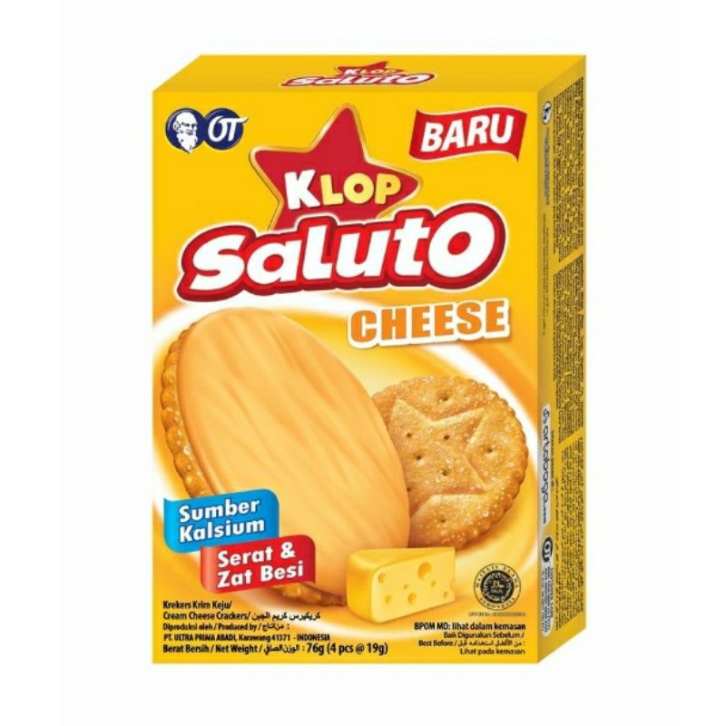 

Klop saluto cheese 70g