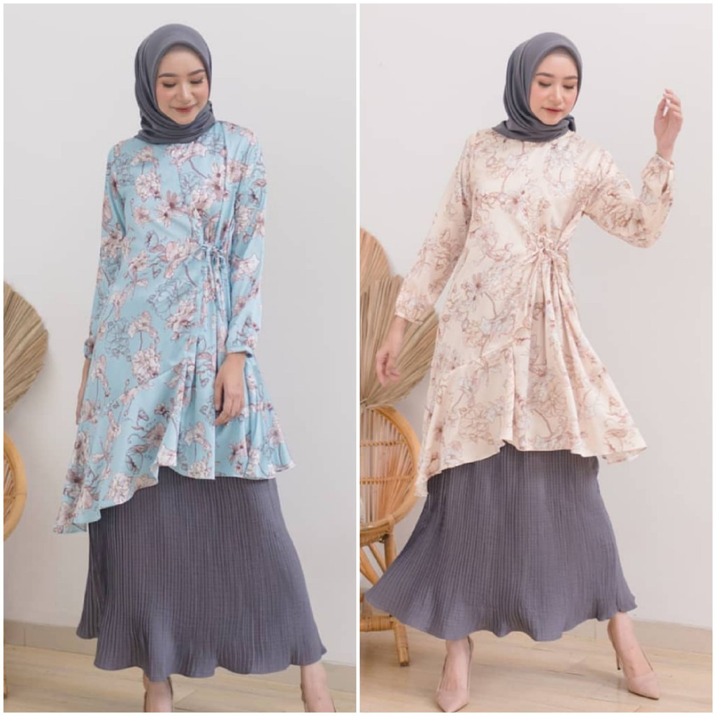 [NEW] Kamila wardrobe - Aira Tunik Tosca dan Butter [M]