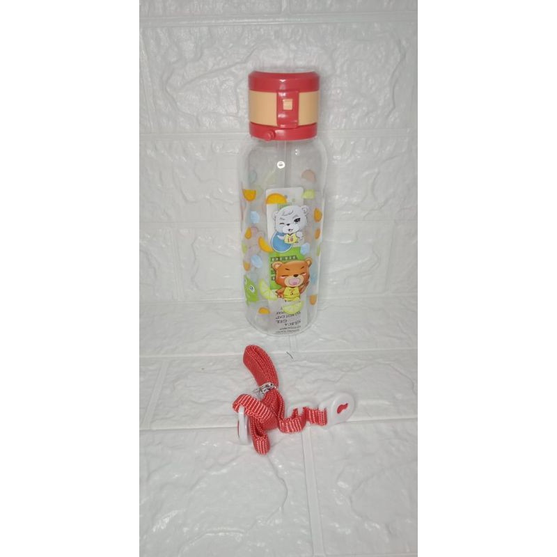 Botol Minum Sedotan Dewasa/Anak Plastik Terbaru Hx-605
