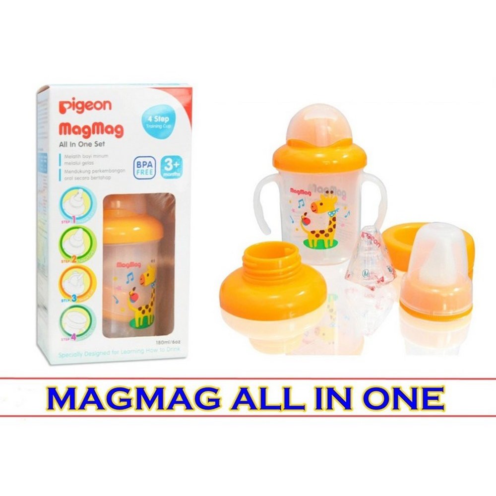 Gelas Mug MInum Bayi Pigeon Mag Mag D806N Training Cup
