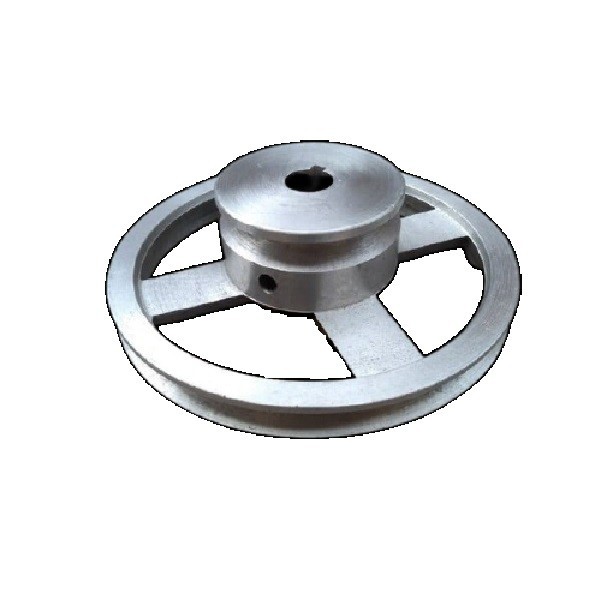 Pulley / Pully / Puli / Poli Susun Jalur A1 Diameter 8” x 3&quot; Inch As 1&quot; Inch 25,4 mm Aluminium