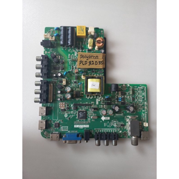 mb - mainboard - matherboard - mesin tv led polytron - 32D552 - 32T552- PLD32D552 - PLD32T552